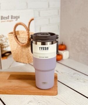 تراول ماگ 750 میل دسته دار تایسو کد TS_8827