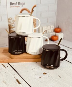 ست ماگ بدنه موج دار FASHION کد 8022
