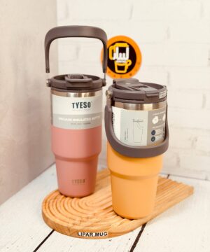 تراول ماگ 1050 میل دسته دار تایسو درب مات کد TS_8829