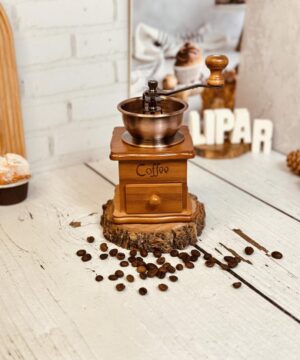 آسیاب قهوه دستی چوبی کد 2652