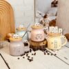 ماگ طرح گربه گود تایم کوچک کد 2657