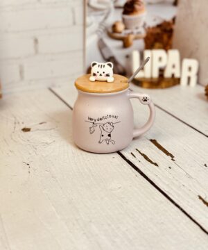 ماگ طرح گربه گود تایم کوچک کد 2657