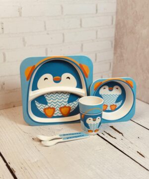 ست ظرف غذا بامبو اورجینال کد 5097