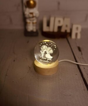 گوی کریستالی سایز کوچک کد 2180