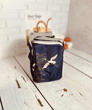 کیف لانچ باکس برزنتی طرح دار کد 8111