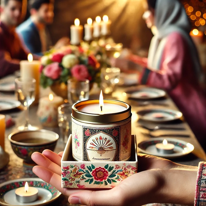 شمع معطر