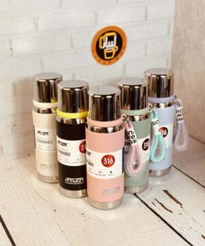 فلاسک بند دار SZM درب استیل حجم 550 کد 6514