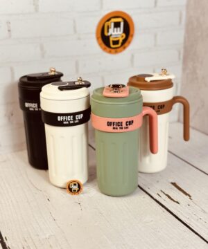 تراول ماگ دسته دار OFFICE CUP کد 6551