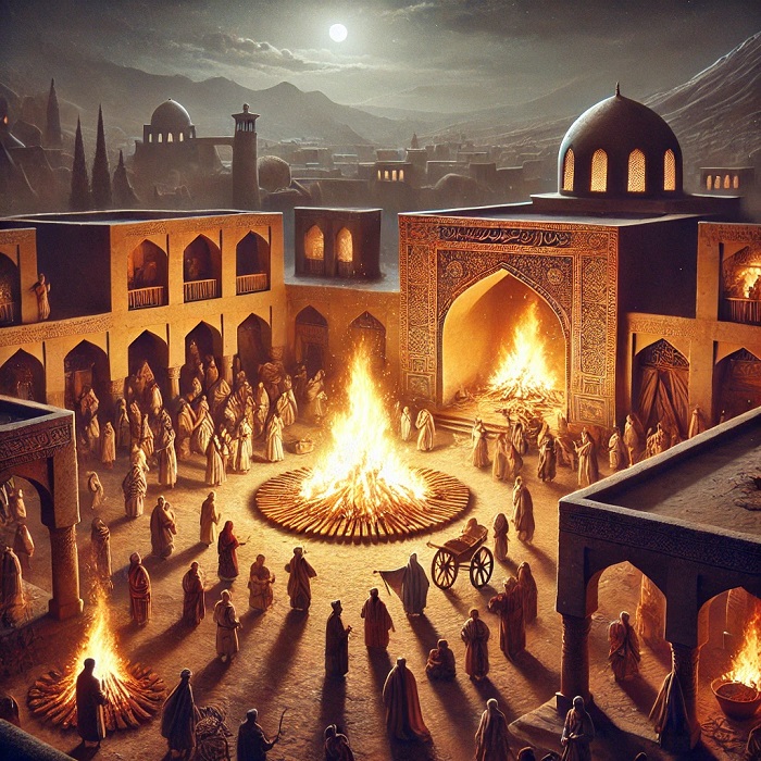 چهارشنبه سوری باستان
