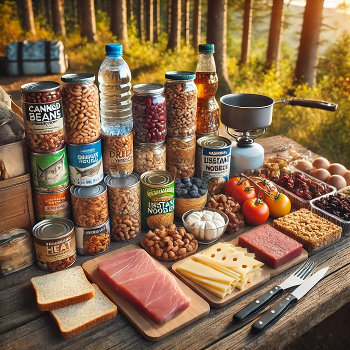 مواد غذایی مناسب برای کمپینگ