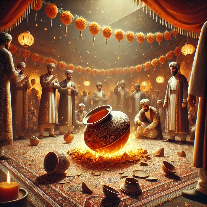 کوزه شکنی در چهارشنبه سوری