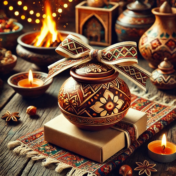 کوزه سفالی کوچک