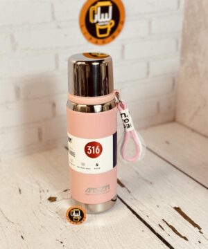 فلاسک بند دار SZM درب استیل حجم 500 میل کد 6514
