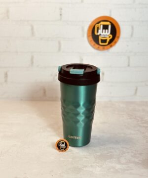 تراول ماگ دسته دار COFFEE کد 8495