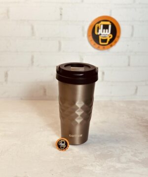 تراول ماگ دسته دار COFFEE کد 8495