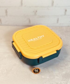 لانچ باکس پلاستیکی سه خانه HEALTHY کد 8550