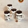 ماگ سراميكى نى دار طرح MILK كد 9222