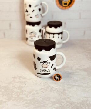 ماگ سراميكى نى دار طرح MILK كد 9222