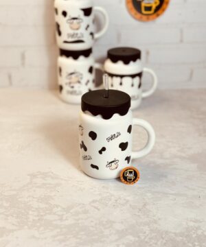 ماگ سراميكى نى دار طرح MILK كد 9222