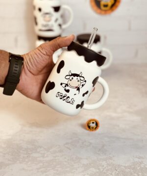 ماگ سراميكى نى دار طرح MILK كد 9222