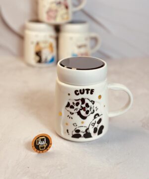 ماگ درب پیچی فانتزی CUTE کد 2021