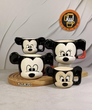 ماگ و شات میکی و مینی دو گوش کد 2050