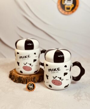 ماگ در پیچی MIKE طرح گاو کد 2143