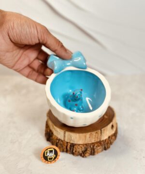 فنجان سرامیکی داخل عروسکی کد 2245