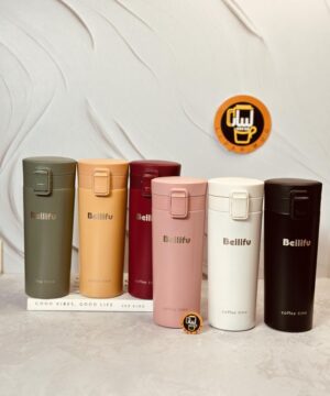 تراول ماگ beilifu بلیفو بدنه پاستیلی حجم 500میل ( بزرگ ) 7828