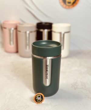 تراول ماگ 300 میل کوچک طرح نسپرسو NESCOFFE درب رنگی كد 7239