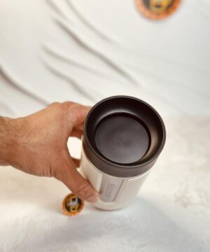 تراول ماگ 300 میل کوچک طرح نسپرسو NESCOFFE درب مشکی كد 7234