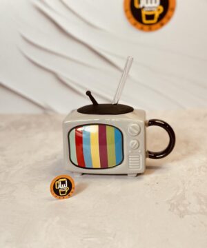 ماگ نی دار نوستالژی طرح TV (تی وی) کد 5460