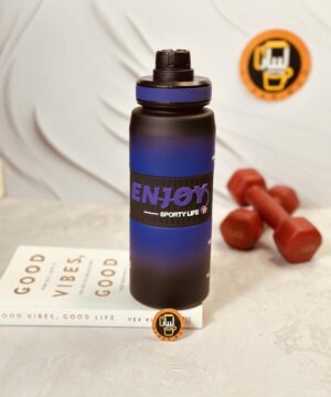 قمقمه ورزشی اورجینال برند ENJOY دورنگ حجم 750 میل کد 6370