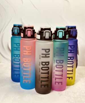 قمقمه باشگاهی حجم 1 لیتر اورجینال برند PH BOTTLE رنگی کد 6463