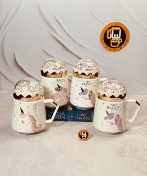 ماگ یونیکرن درب آکواریومی برجسته کد 6524