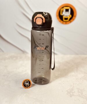 قمقمه باریک شفاف KEEP بند دار کد 6566