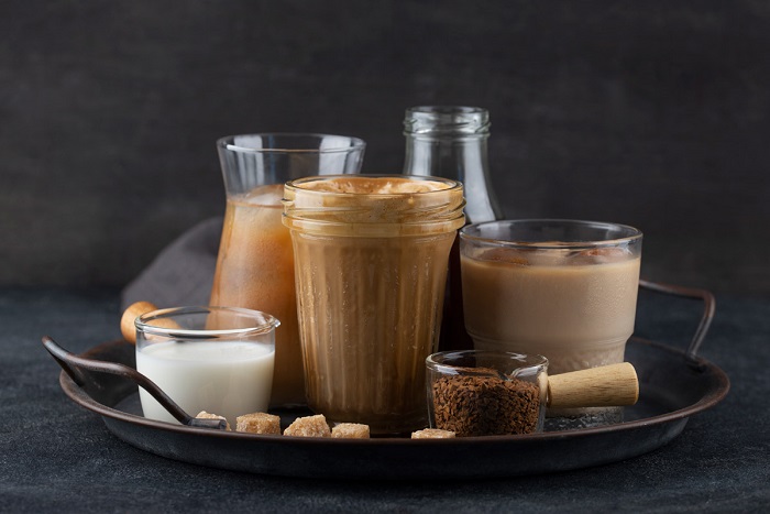  قهوه شیری و کرمی