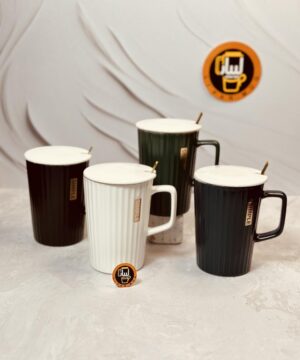 ماگ سراميكى شياردار گرد رنگی كد 7340