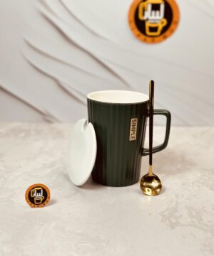 ماگ سراميكى شياردار گرد رنگی كد 7340
