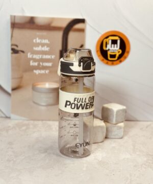 قمقمه فانتزی نی دار شفاف POWER کد 7791