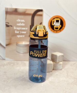 قمقمه فانتزی نی دار شفاف POWER کد 7791