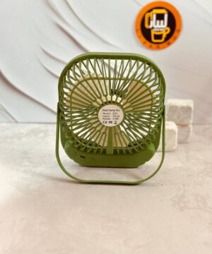پنکه چراغدار رو میزی شارژی کد 9306