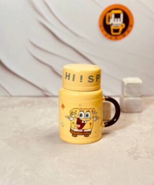 ماگ سرامیکی فانتزی طرح باب اسفنجی و پاتریک کد 9326