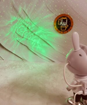 چراغ خواب کهکشانی طرح خرگوش فضانورد کد 0311
