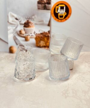 ماگ چرخشی شیشه ای مدرن کد 0353