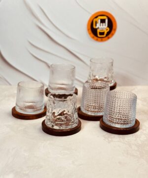 ماگ چرخشی زیر چوبی دار کد 0348