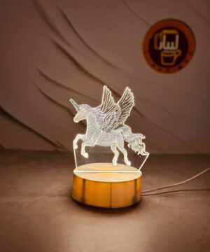 چراغ خواب نئونی طرح عروسکی کد 1946