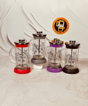 فرنچ پرس زیر سیلیکونی تمام پیرکس کوچک کد 6096