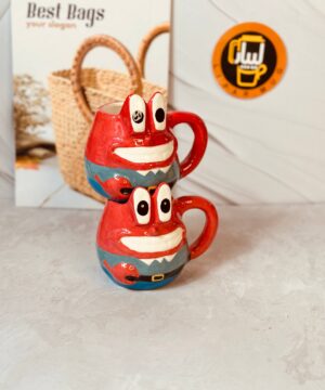 ماگ دیزنی دست ساز اقای خرچنگ کد 6084