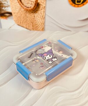 ظرف غذای داخل استیل طرح کرومی کد 6158